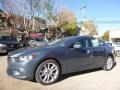 Front 3/4 View of 2017 Mazda6 Touring