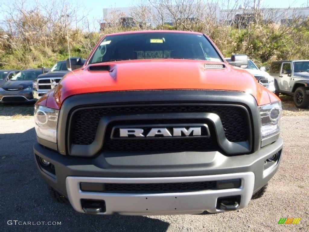 2017 1500 Rebel Crew Cab 4x4 - Flame Red / Rebel Theme Red/Black photo #11