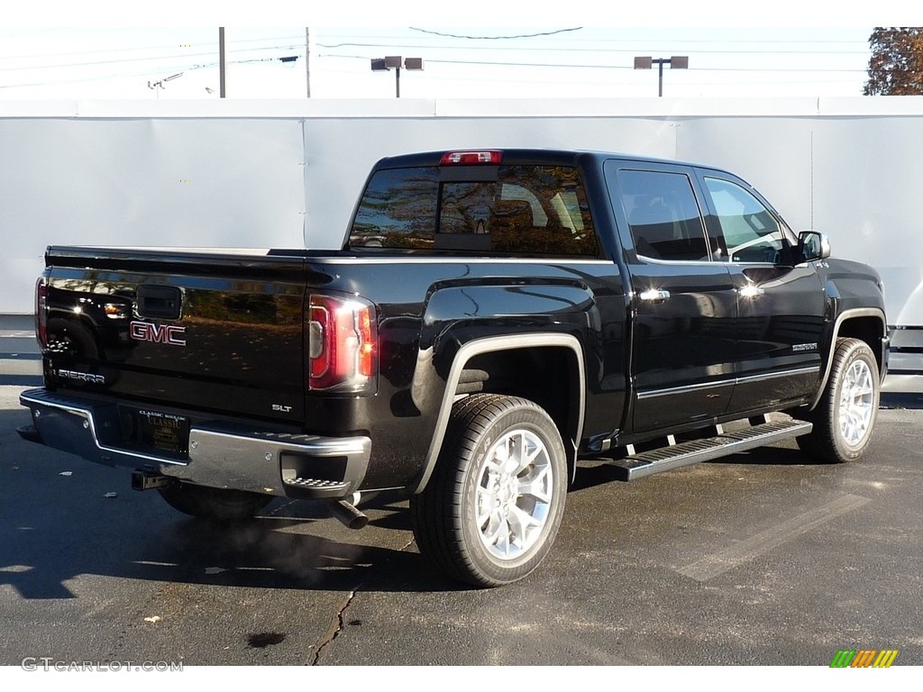 2017 Sierra 1500 SLT Crew Cab 4WD - Onyx Black / Jet Black photo #2