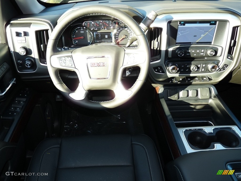 2017 Sierra 1500 SLT Crew Cab 4WD - Onyx Black / Jet Black photo #8