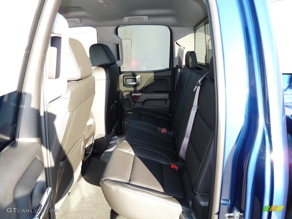 2017 GMC Sierra 1500 SLT Double Cab 4WD Rear Seat Photo #116855514