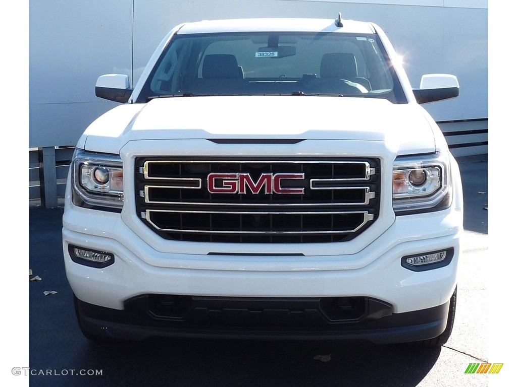 Summit White 2017 GMC Sierra 1500 Elevation Edition Double Cab 4WD Exterior Photo #116856366