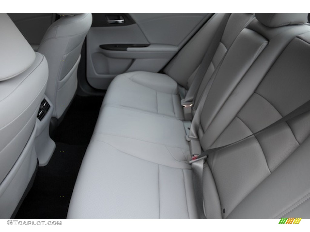 2017 Accord EX-L Sedan - Modern Steel Metallic / Gray photo #12