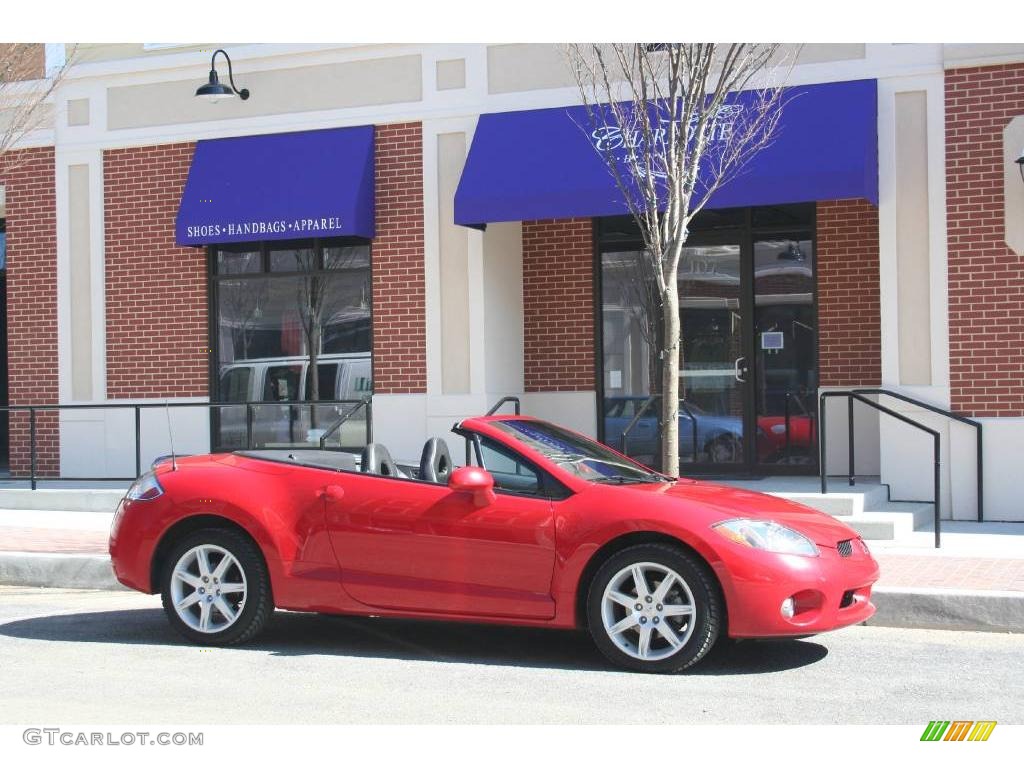 Pure Red Mitsubishi Eclipse