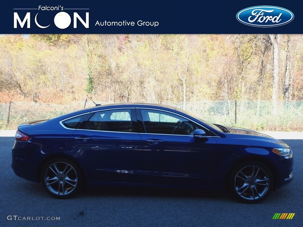 Deep Impact Blue Metallic Ford Fusion