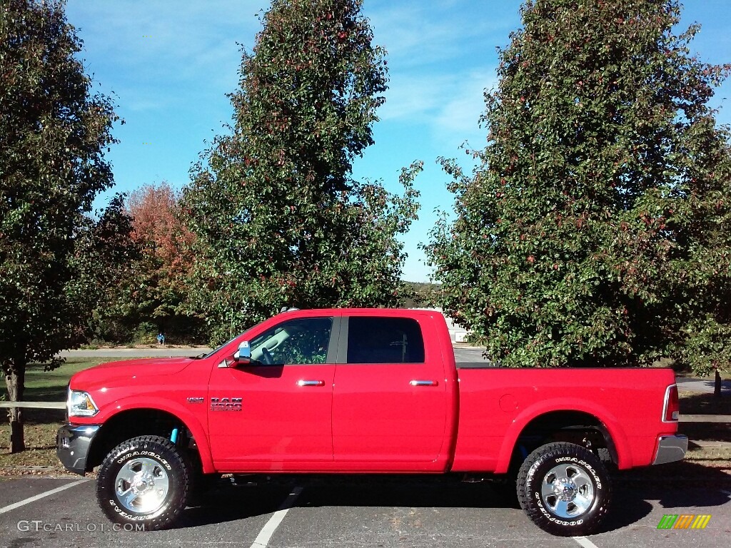 Flame Red 2017 Ram 2500 Power Wagon Laramie Crew Cab 4x4 Exterior Photo #116861037