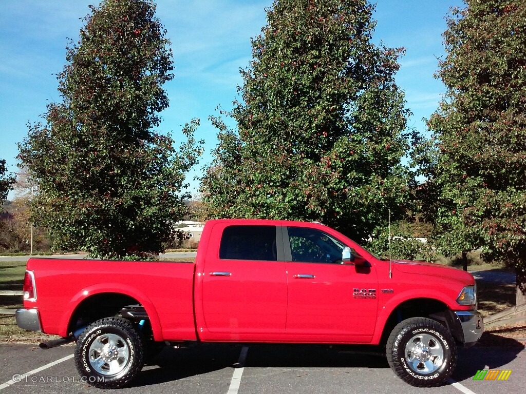 Flame Red 2017 Ram 2500 Power Wagon Laramie Crew Cab 4x4 Exterior Photo #116861378