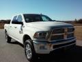 Pearl White 2017 Ram 2500 Laramie Mega Cab 4x4 Exterior