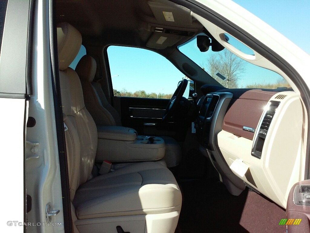 Canyon Brown/Light Frost Beige Interior 2017 Ram 2500 Laramie Mega Cab 4x4 Photo #116862171