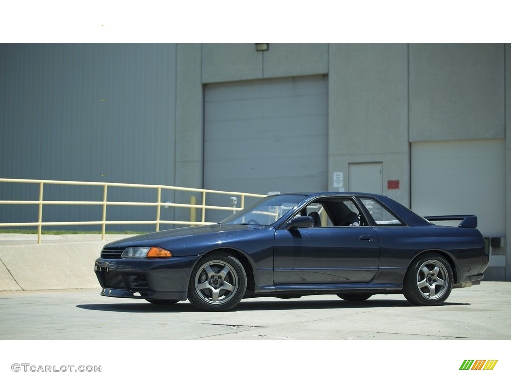 Gun Grey Metallic 1990 Nissan Skyline GT-R Coupe Exterior Photo #116862528