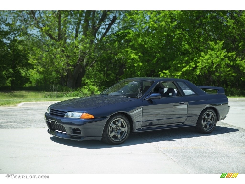 Gun Grey Metallic 1990 Nissan Skyline GT-R Coupe Exterior Photo #116862705