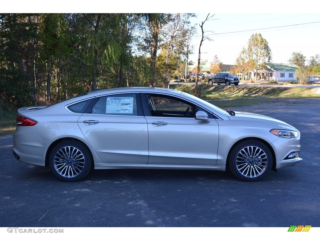 2017 Fusion Titanium - White Gold / Ebony photo #2