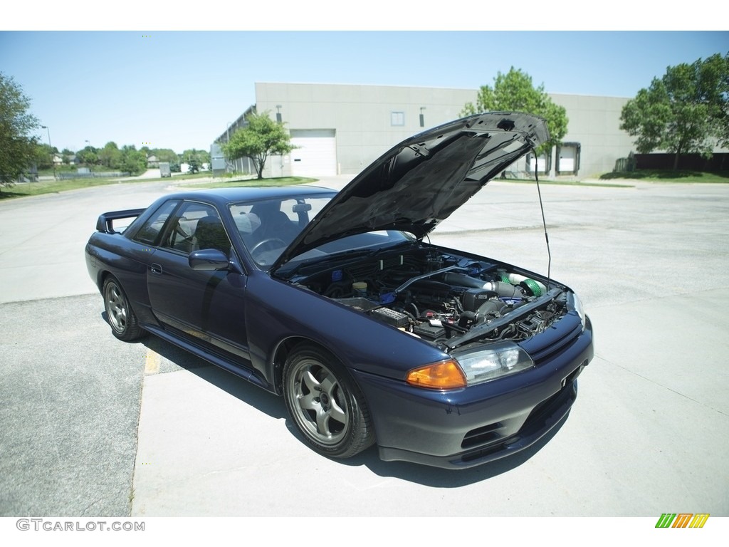 Gun Grey Metallic 1990 Nissan Skyline GT-R Coupe Exterior Photo #116862822