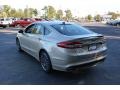 2017 White Gold Ford Fusion Titanium  photo #7