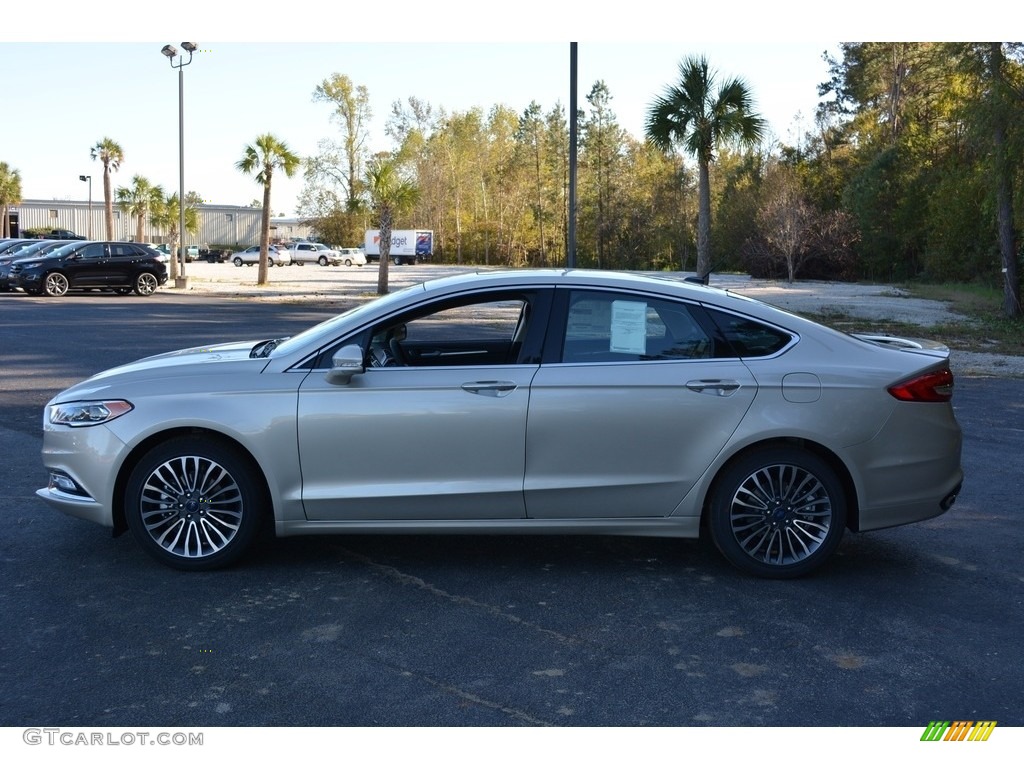 2017 Fusion Titanium - White Gold / Ebony photo #8