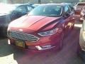 2017 Ruby Red Ford Fusion Titanium  photo #1
