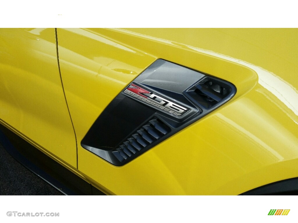 2016 Corvette Z06 Coupe - Corvette Racing Yellow Tintcoat / Jet Black photo #3