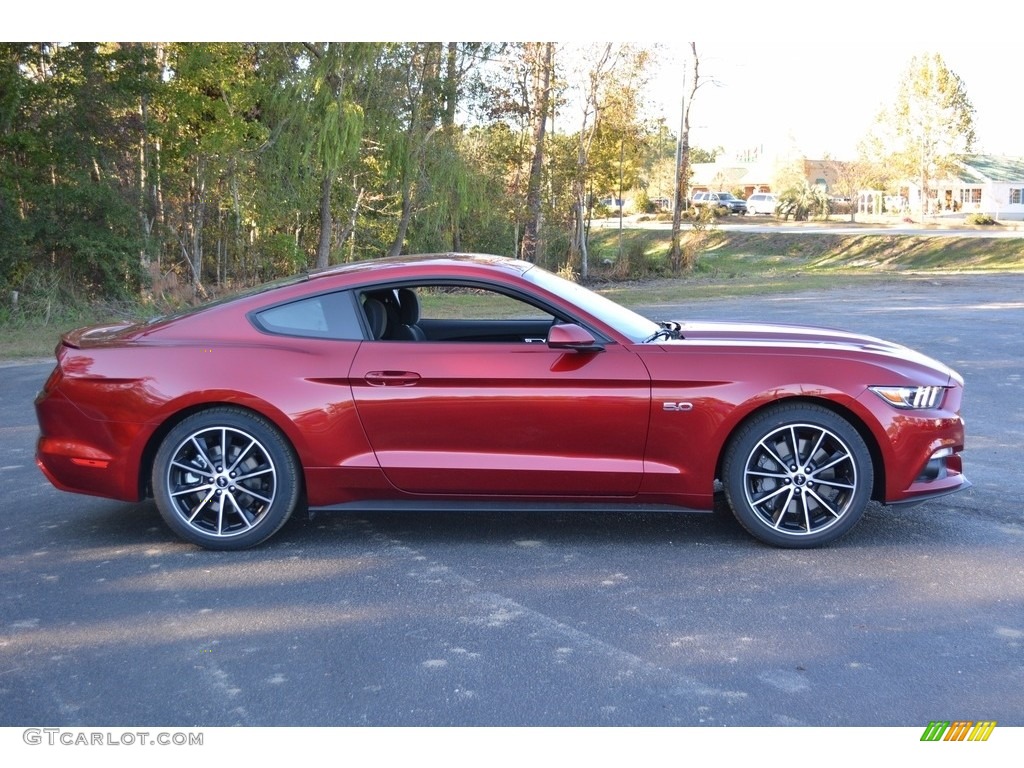 Ruby Red 2017 Ford Mustang GT Coupe Exterior Photo #116863401