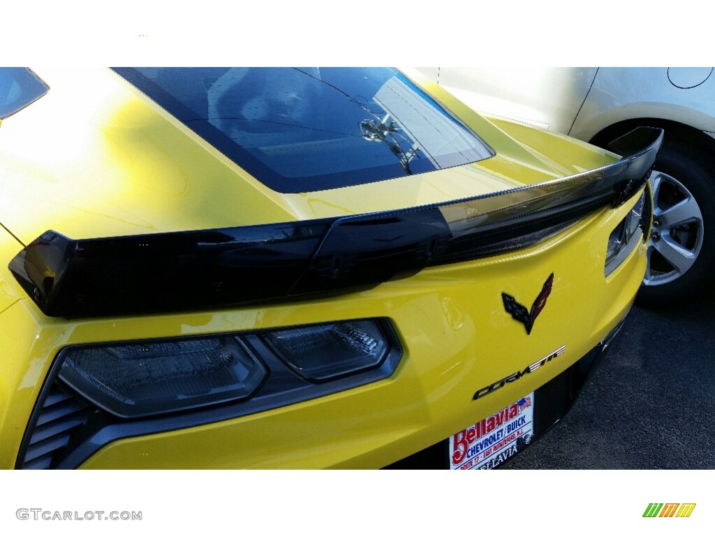2016 Corvette Z06 Coupe - Corvette Racing Yellow Tintcoat / Jet Black photo #5