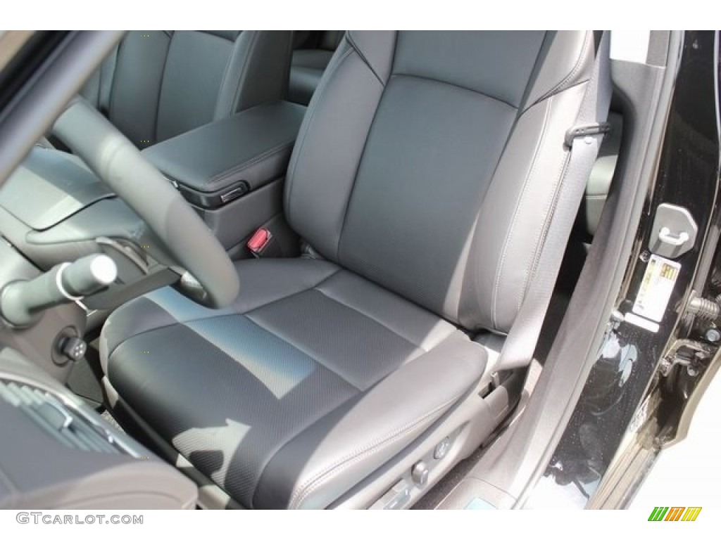 Ebony Interior 2017 Acura RLX Technology Photo #116863503