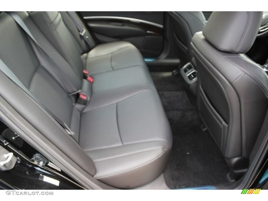 Ebony Interior 2017 Acura RLX Technology Photo #116863614
