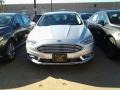 2017 Ingot Silver Ford Fusion SE  photo #2