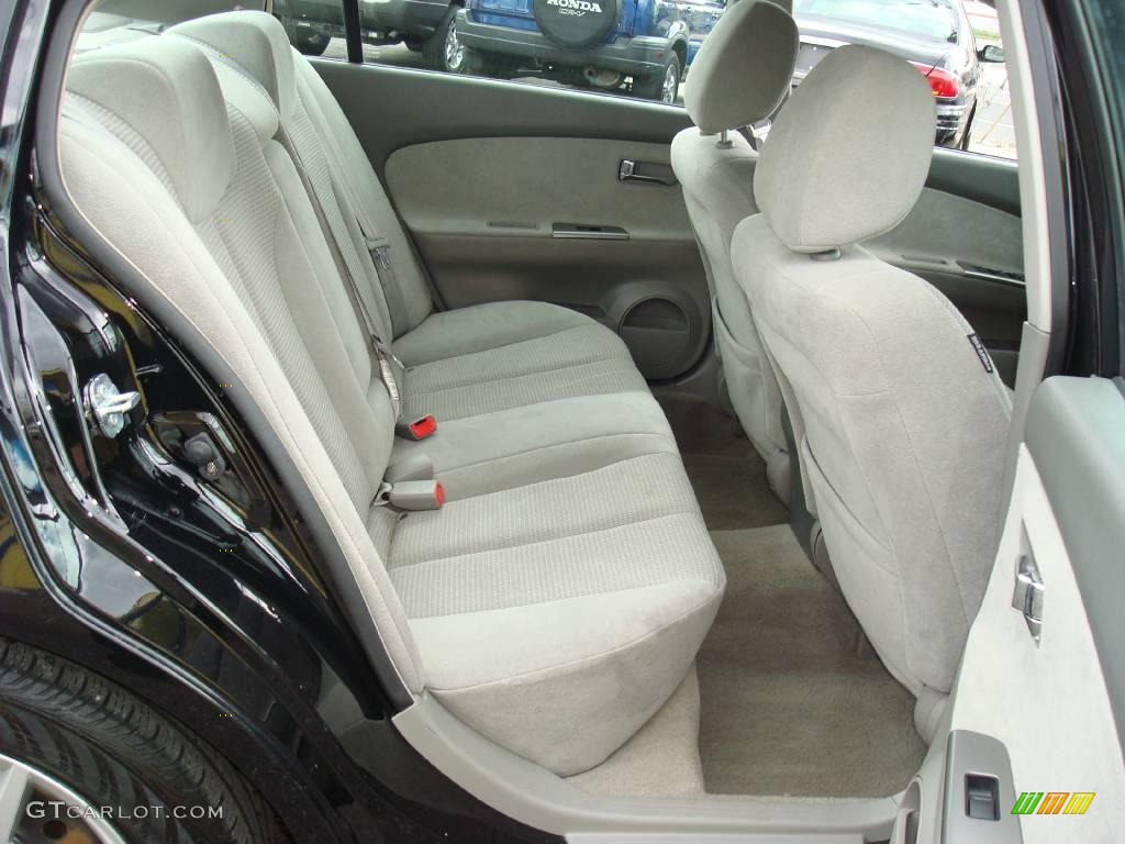 2006 Altima 2.5 S Special Edition - Super Black / Frost photo #15