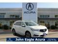 2017 White Diamond Pearl Acura MDX Advance  photo #1