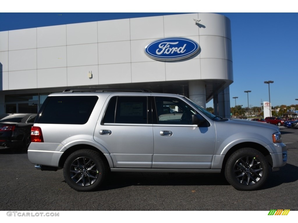 Ingot Silver 2017 Ford Expedition Limited 4x4 Exterior Photo #116867676