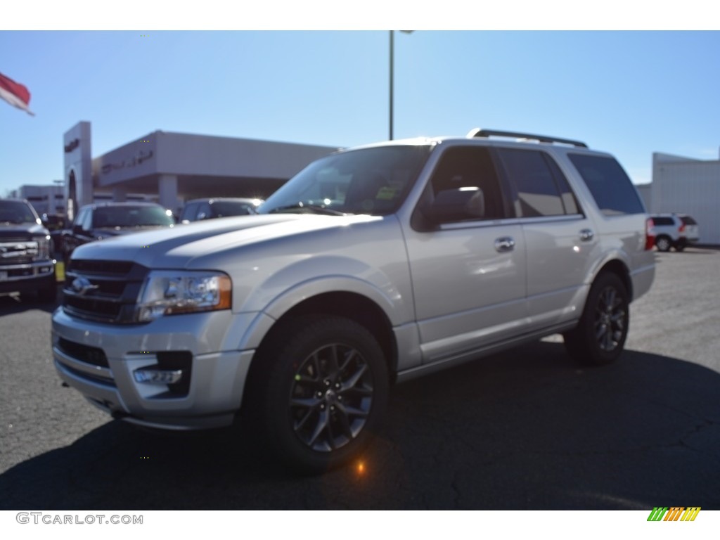 2017 Expedition Limited 4x4 - Ingot Silver / Ebony photo #3