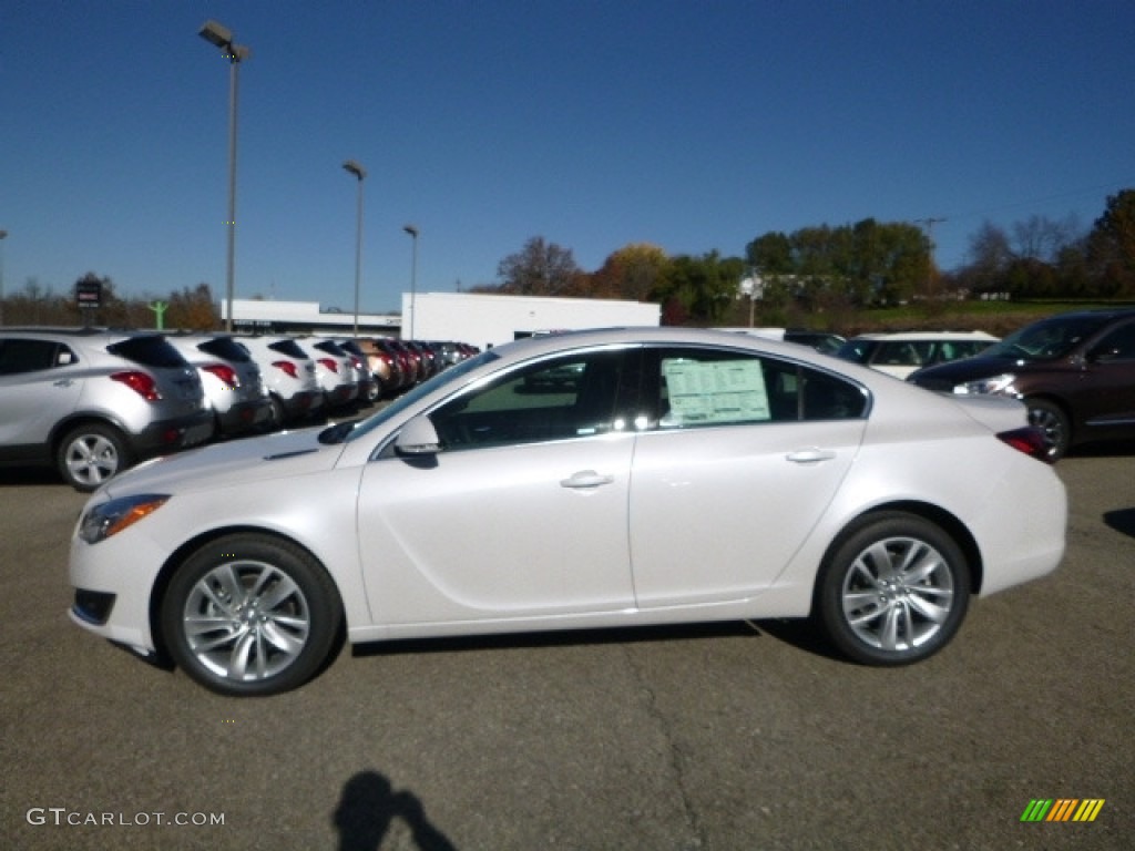 White Frost Tricoat 2017 Buick Regal AWD Exterior Photo #116867700