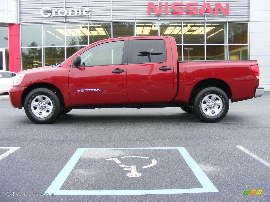 Red Brawn Nissan Titan
