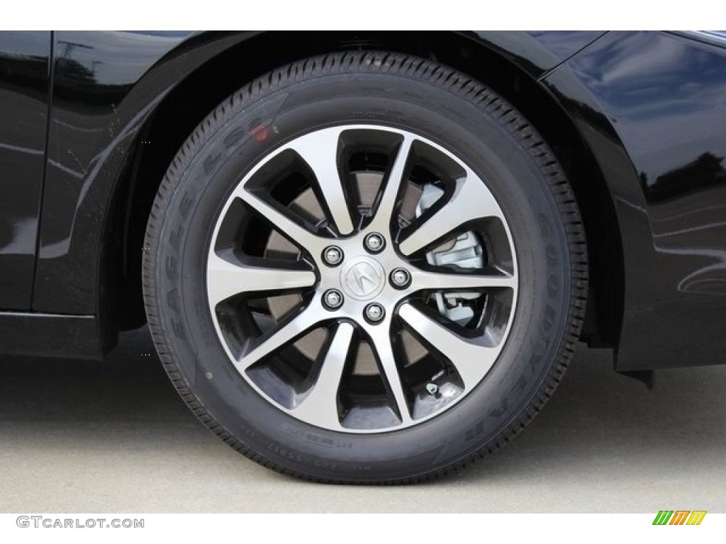 2017 TLX Sedan - Crystal Black Pearl / Graystone photo #10