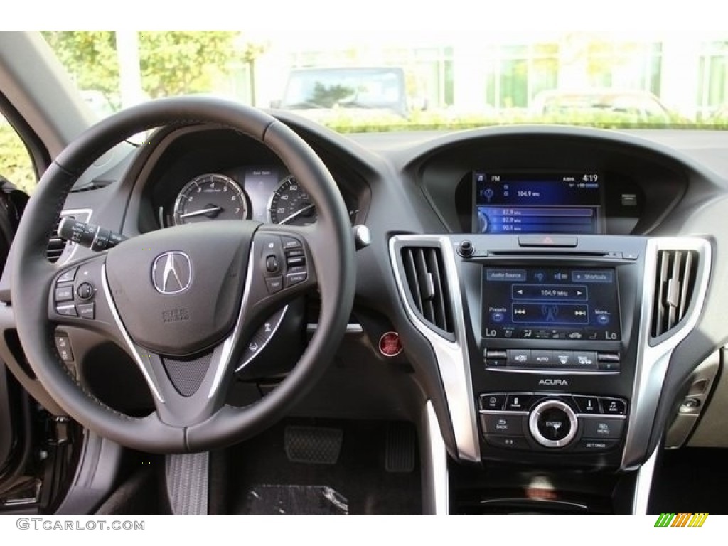 2017 Acura TLX V6 Advance Sedan Espresso Dashboard Photo #116869503