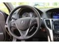 Espresso 2017 Acura TLX V6 Advance Sedan Steering Wheel