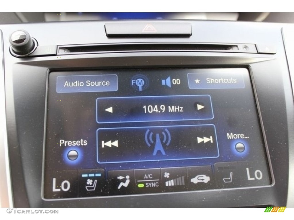 2017 Acura TLX V6 Advance Sedan Audio System Photos