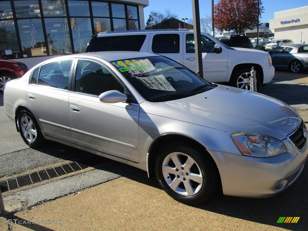 2003 Altima 2.5 S - Sheer Silver Metallic / Charcoal photo #6