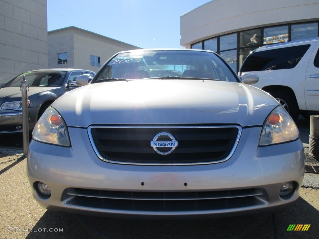 2003 Altima 2.5 S - Sheer Silver Metallic / Charcoal photo #7