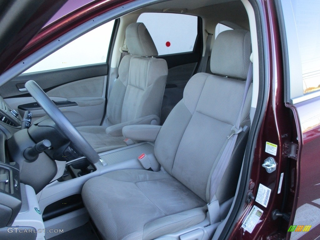 2014 CR-V EX AWD - Basque Red Pearl II / Gray photo #10