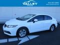 Taffeta White - Civic LX Sedan Photo No. 1