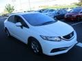 Taffeta White - Civic LX Sedan Photo No. 7