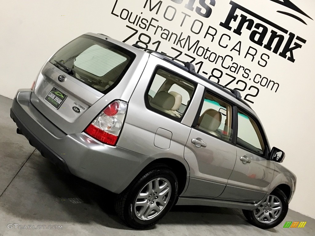 2007 Forester 2.5 X L.L.Bean Edition - Crystal Gray Metallic / Desert Beige photo #5