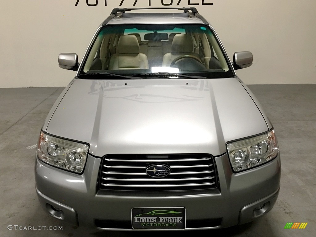 2007 Forester 2.5 X L.L.Bean Edition - Crystal Gray Metallic / Desert Beige photo #6