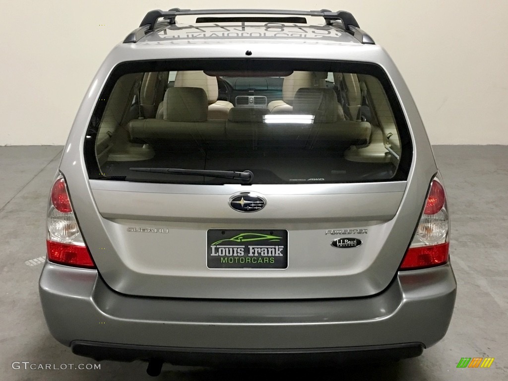 2007 Forester 2.5 X L.L.Bean Edition - Crystal Gray Metallic / Desert Beige photo #7
