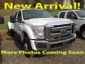 2016 Oxford White Ford F350 Super Duty XLT Crew Cab 4x4 DRW  photo #1