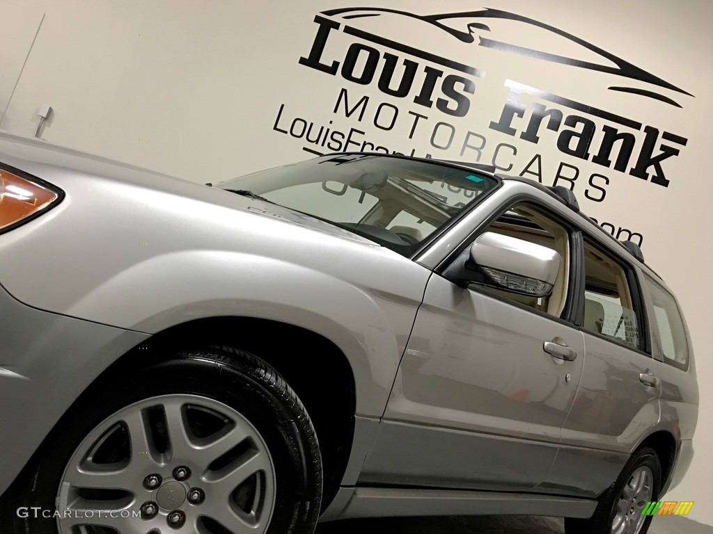 2007 Forester 2.5 X L.L.Bean Edition - Crystal Gray Metallic / Desert Beige photo #12