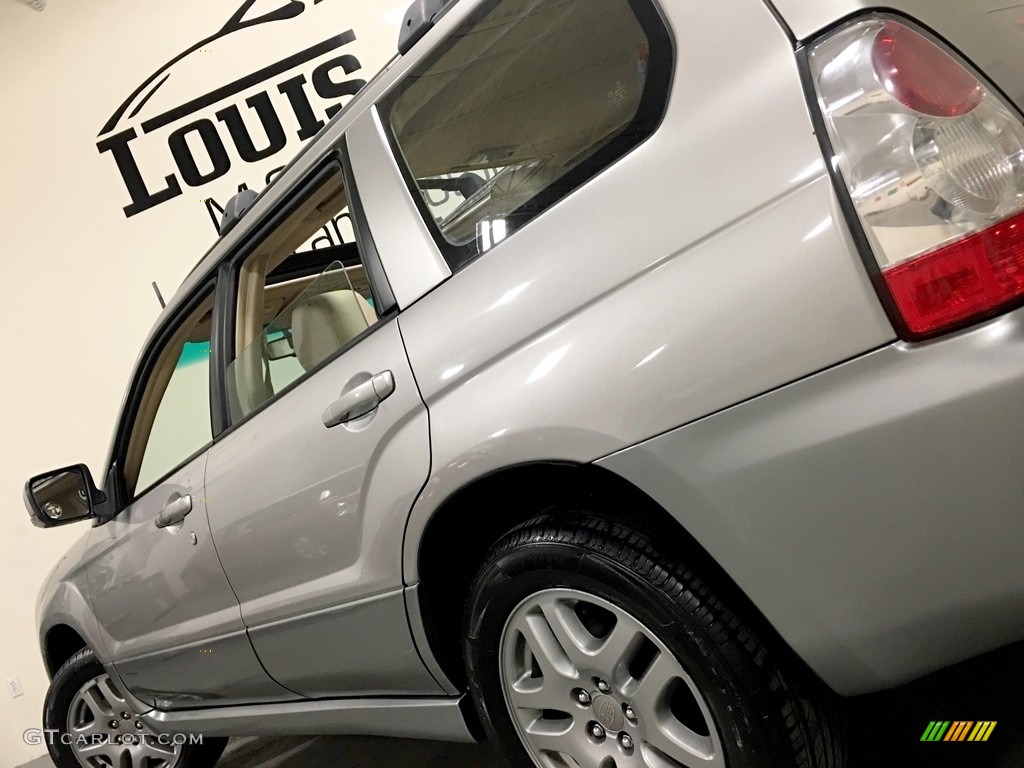 2007 Forester 2.5 X L.L.Bean Edition - Crystal Gray Metallic / Desert Beige photo #15