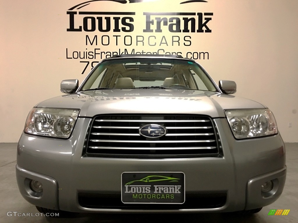 2007 Forester 2.5 X L.L.Bean Edition - Crystal Gray Metallic / Desert Beige photo #17