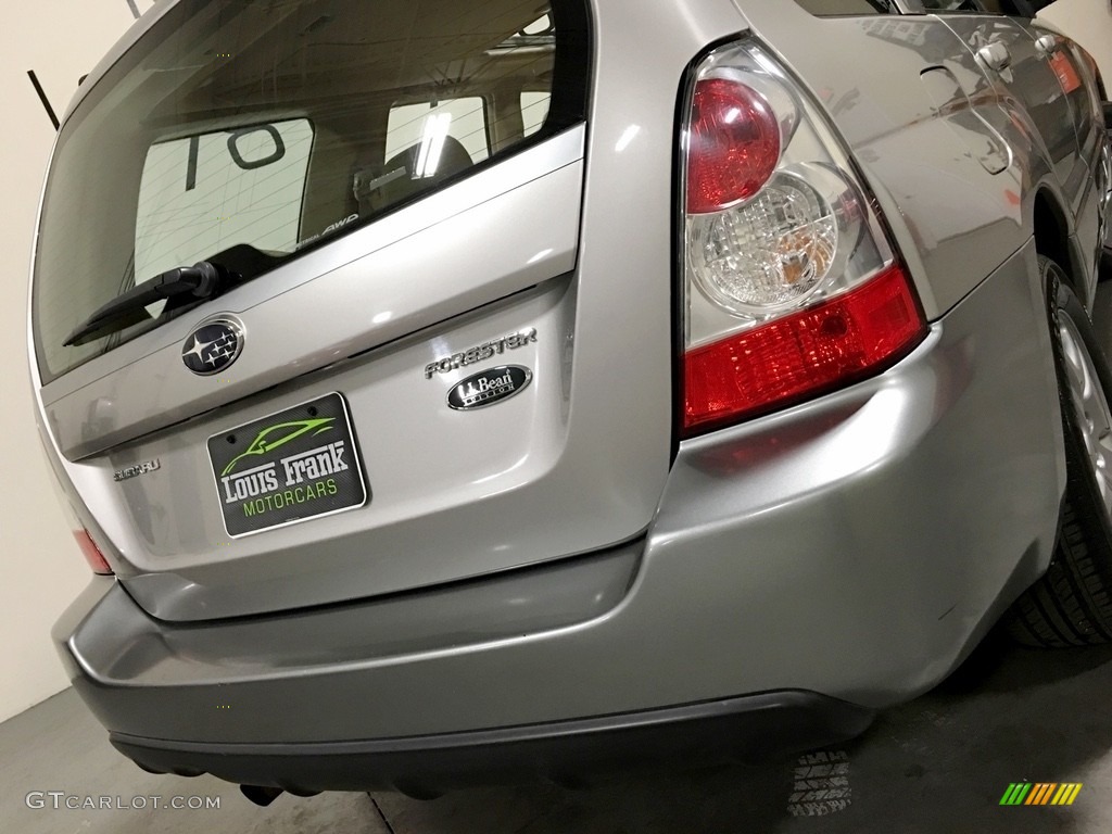 2007 Forester 2.5 X L.L.Bean Edition - Crystal Gray Metallic / Desert Beige photo #19