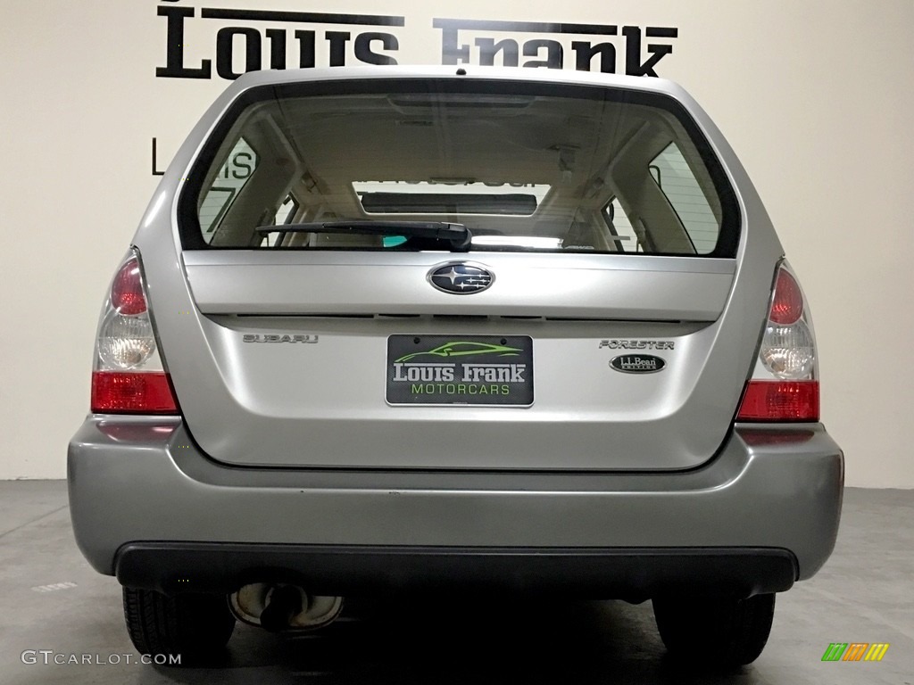 2007 Forester 2.5 X L.L.Bean Edition - Crystal Gray Metallic / Desert Beige photo #20